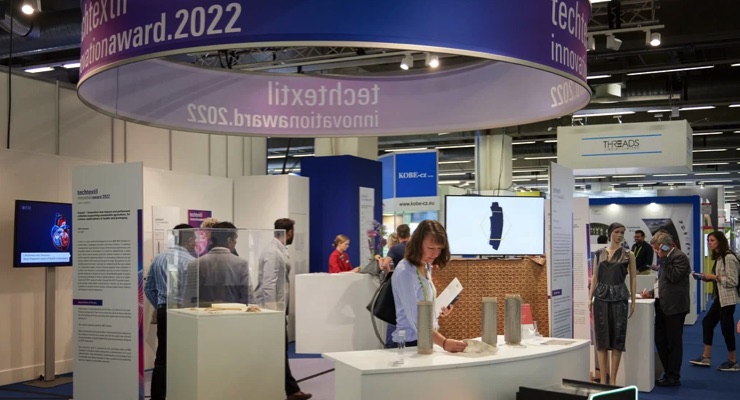 Techtextil, Texprocess Return to Frankfurt Next Week