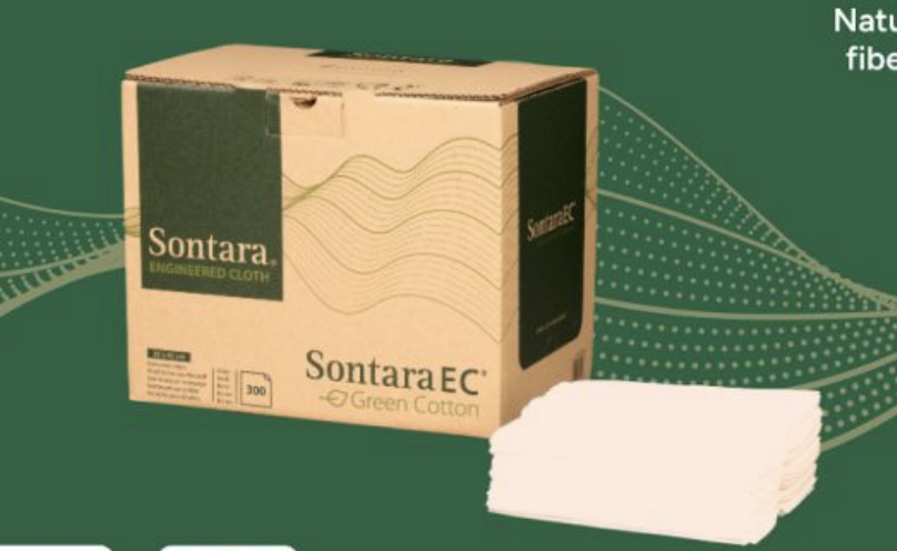 Sontara EC Cotton Wipe on Display at WOW